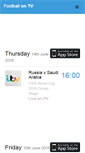 Mobile Screenshot of footballontv.com